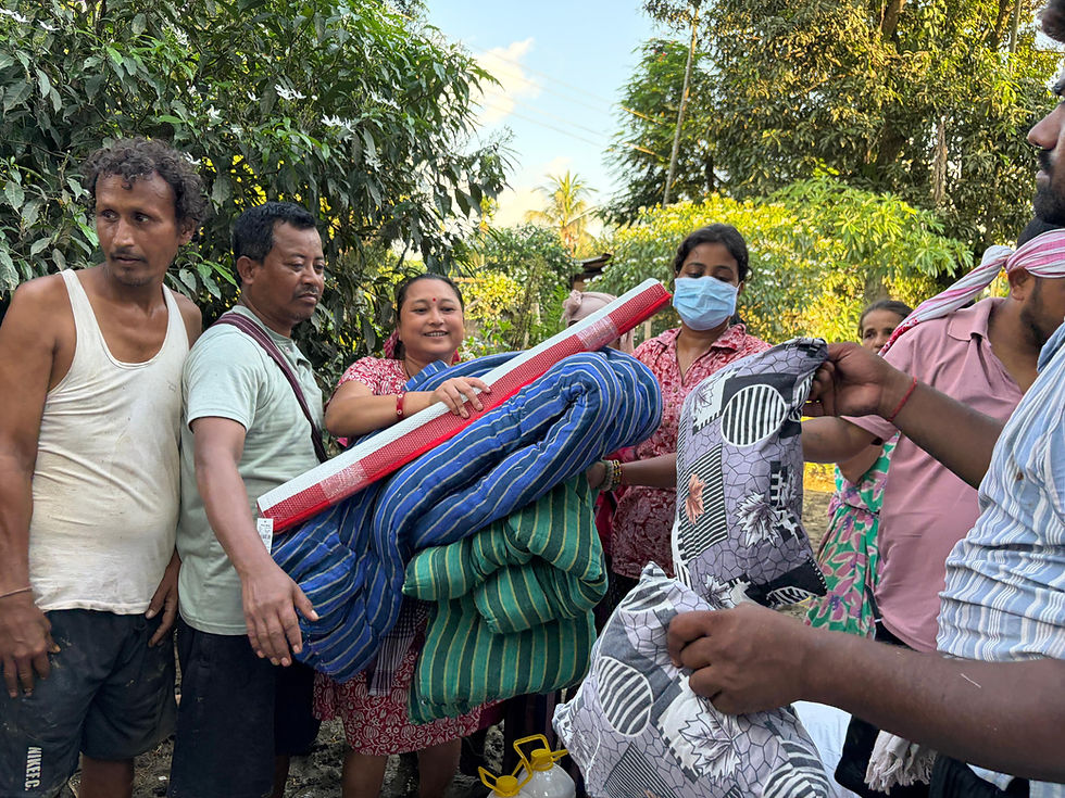 42 Flood-Affected Families in Signal Basti Receive Support Under Priyobondhu Restoration Project
