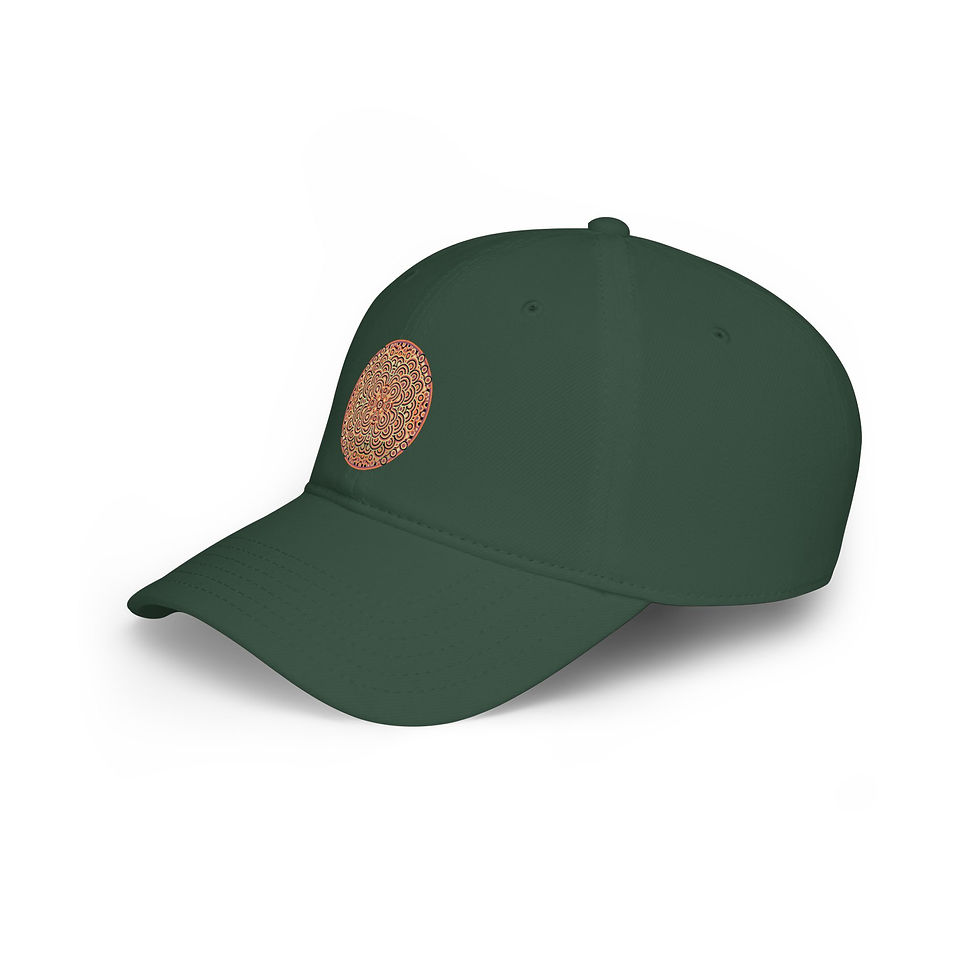 Thumbnail: Varsity Embroidered Cap - Low Profile Baseball Hat