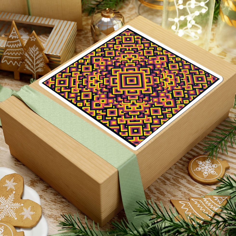 Thumbnail: Emissary Sticker — Psychedelic Kiss-Cut Decal