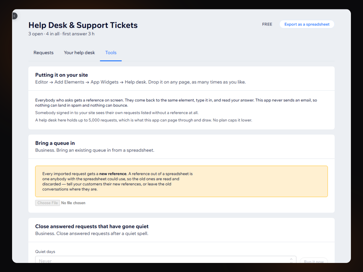Help Desk & Support Tickets screenshot 8