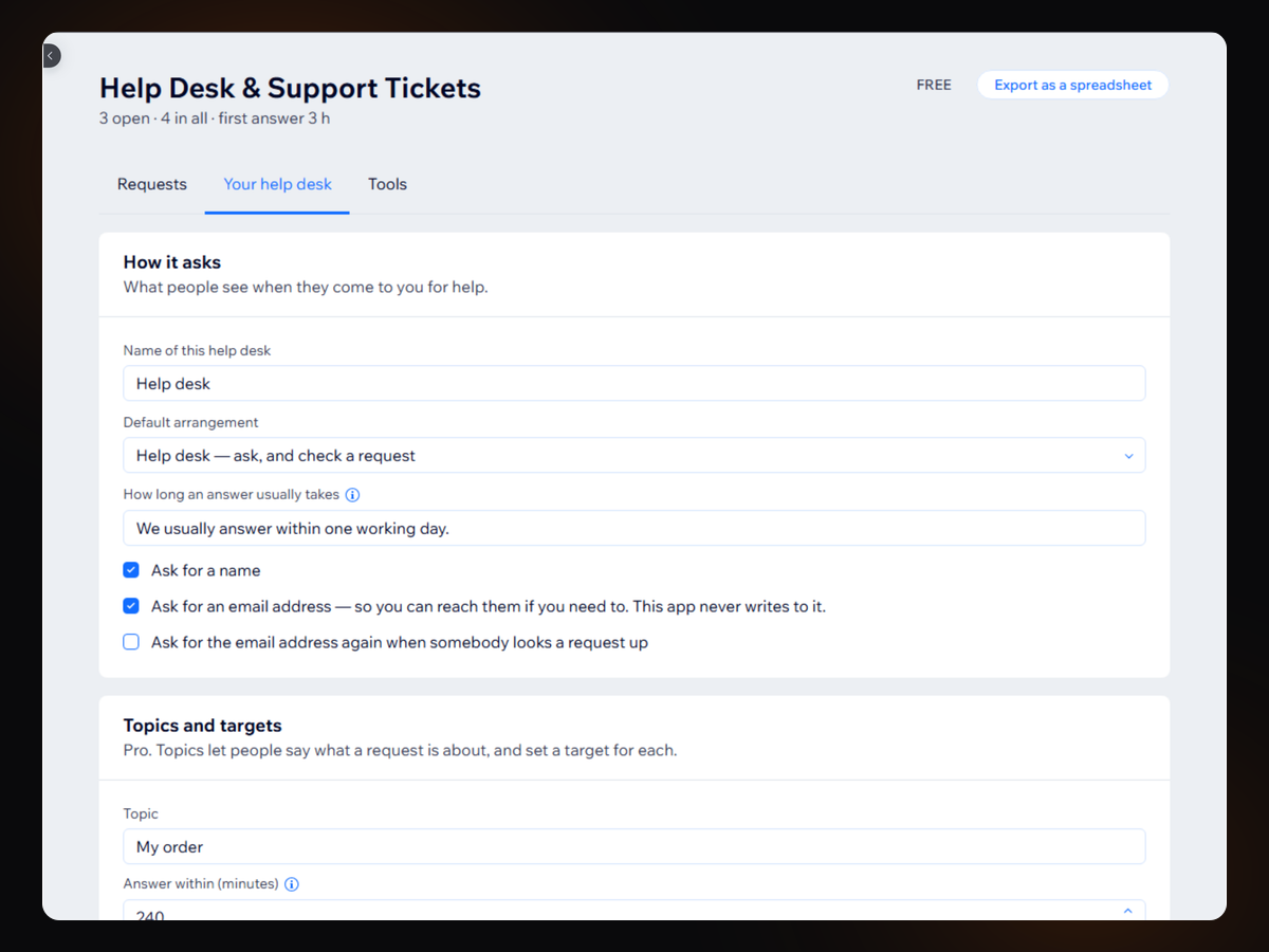 Help Desk & Support Tickets screenshot 7