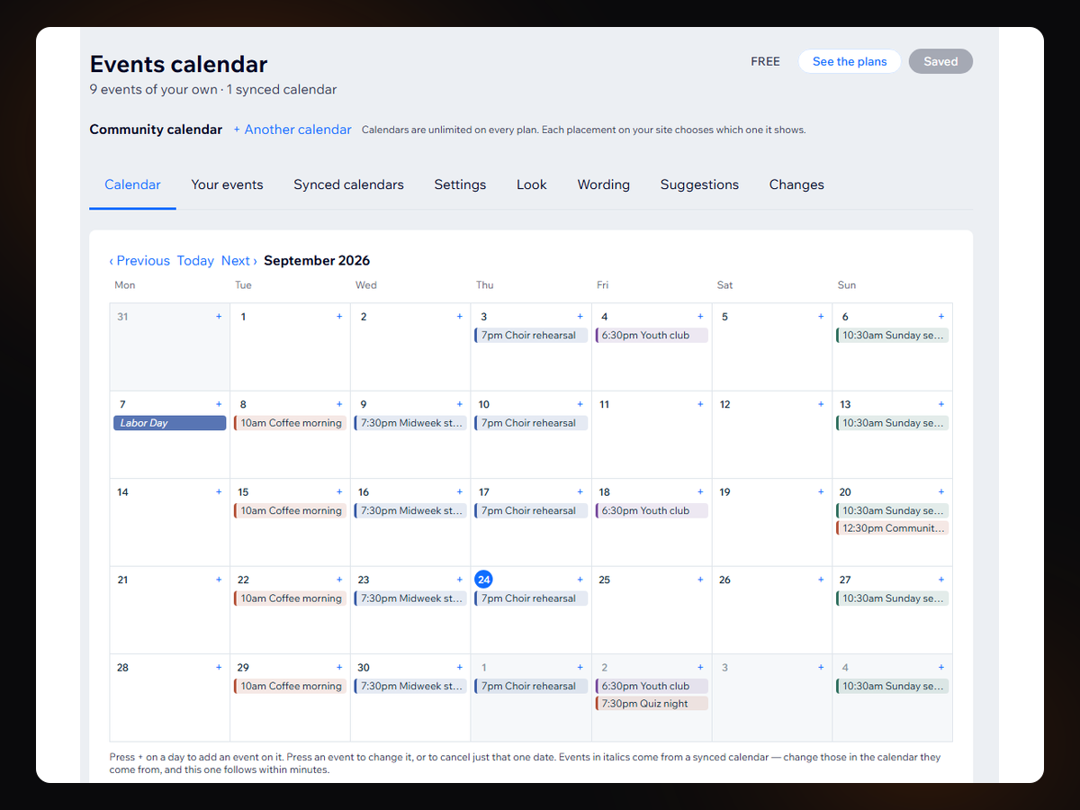 Events Calendar & Google Sync screenshot 8