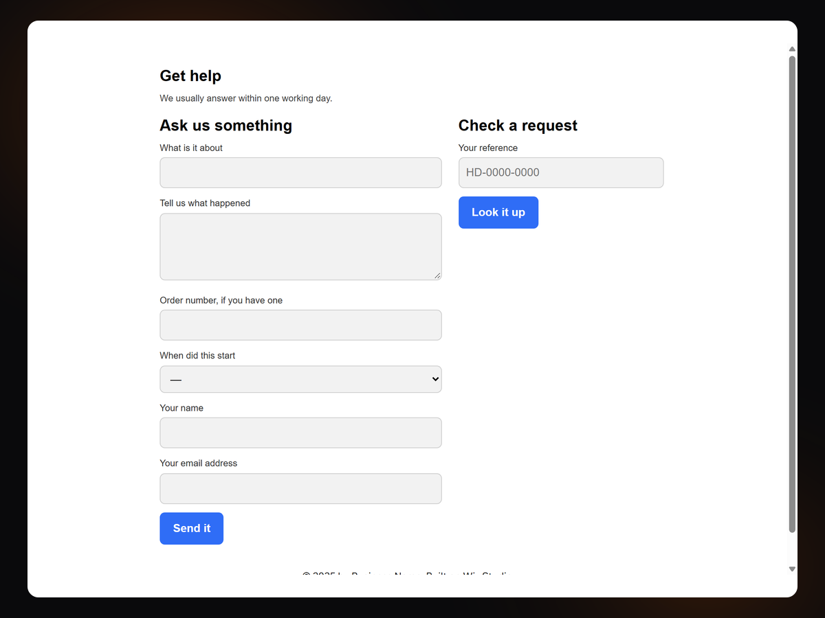 Help Desk & Support Tickets screenshot 2