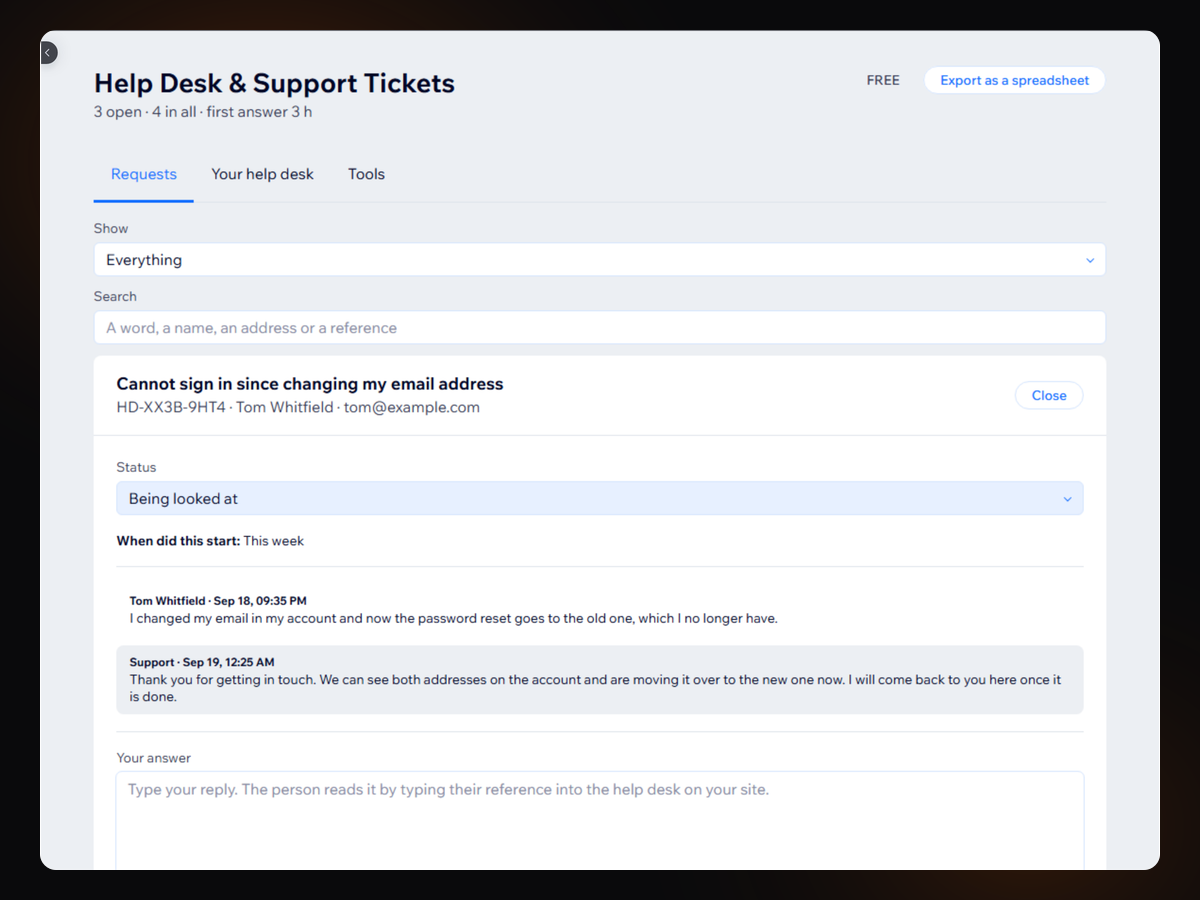 Help Desk & Support Tickets screenshot 6