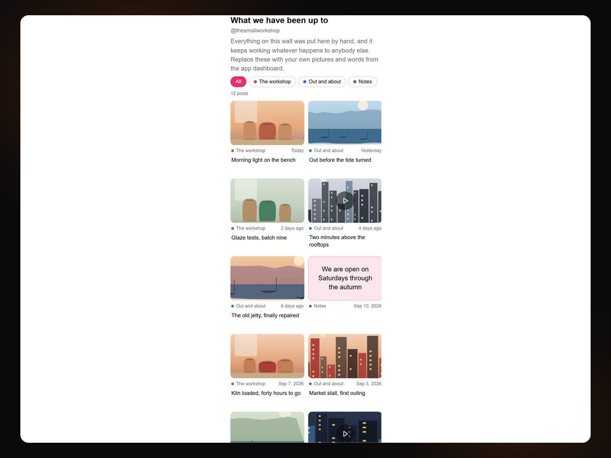 Photo Wall & Social Grid screenshot 6