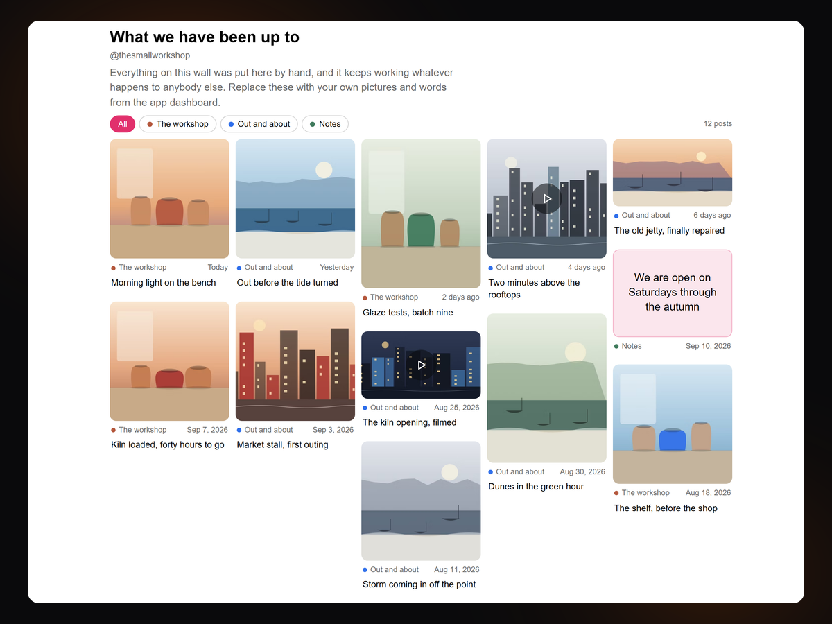 Photo Wall & Social Grid screenshot 3