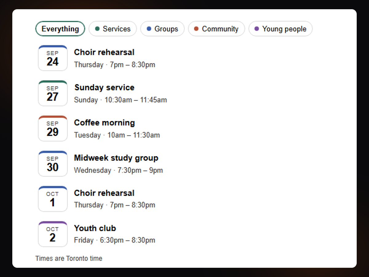 Events Calendar & Google Sync screenshot 7