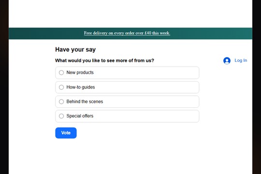Polls & Surveys banner