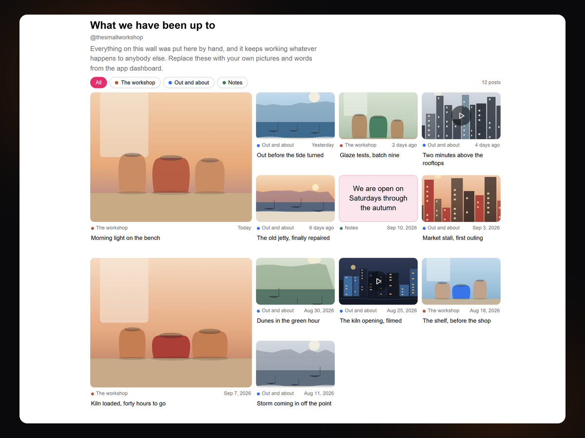 Photo Wall & Social Grid screenshot 2