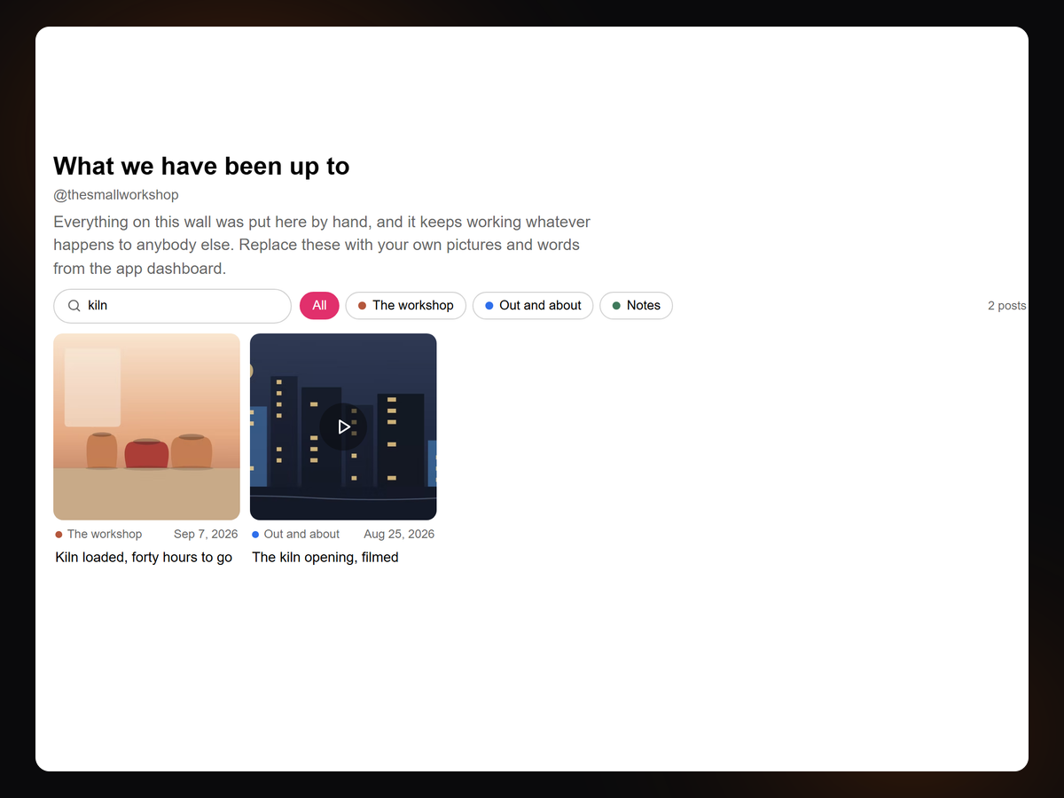Photo Wall & Social Grid screenshot 5