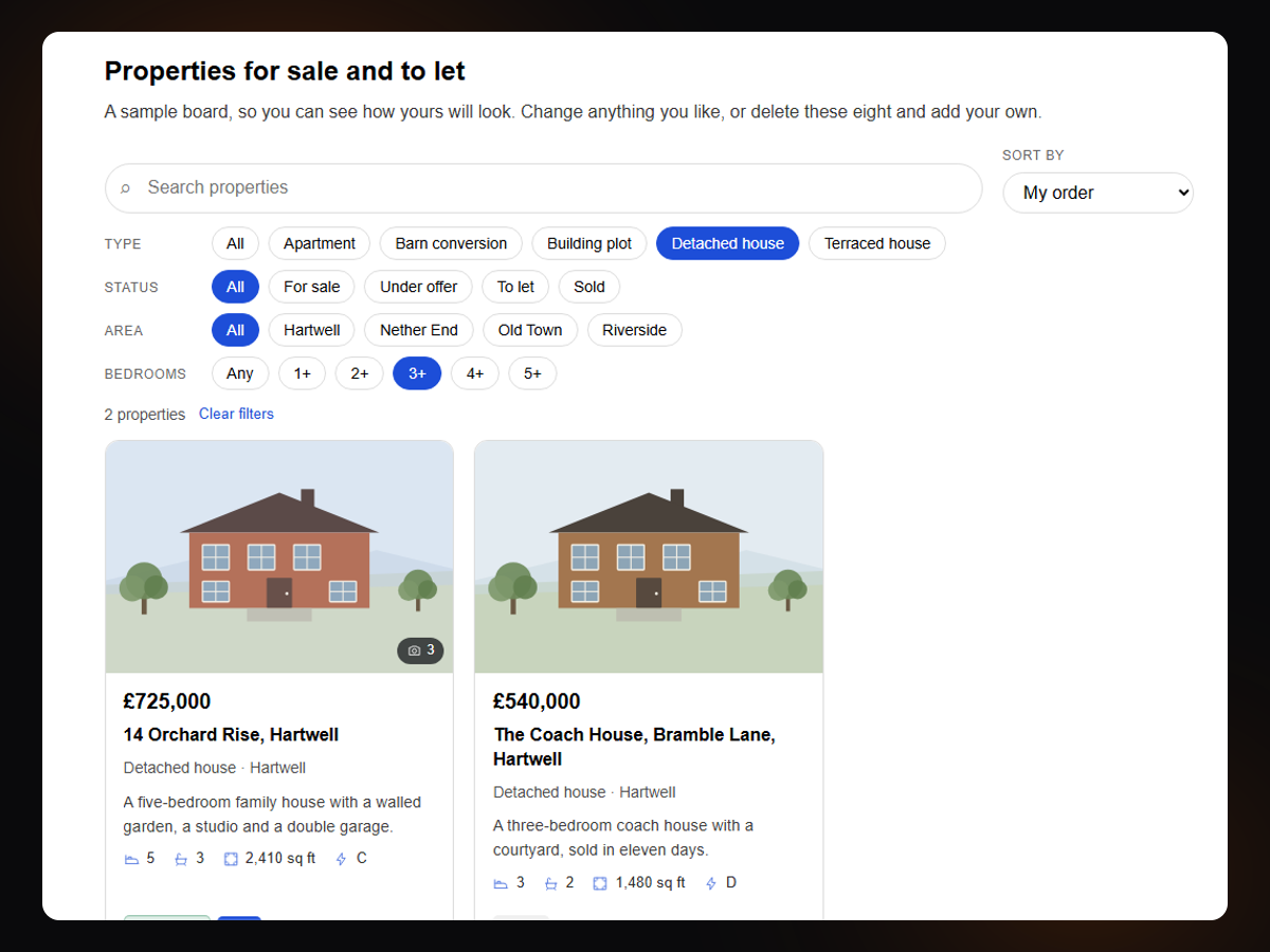 Real Estate Property Listings screenshot 3