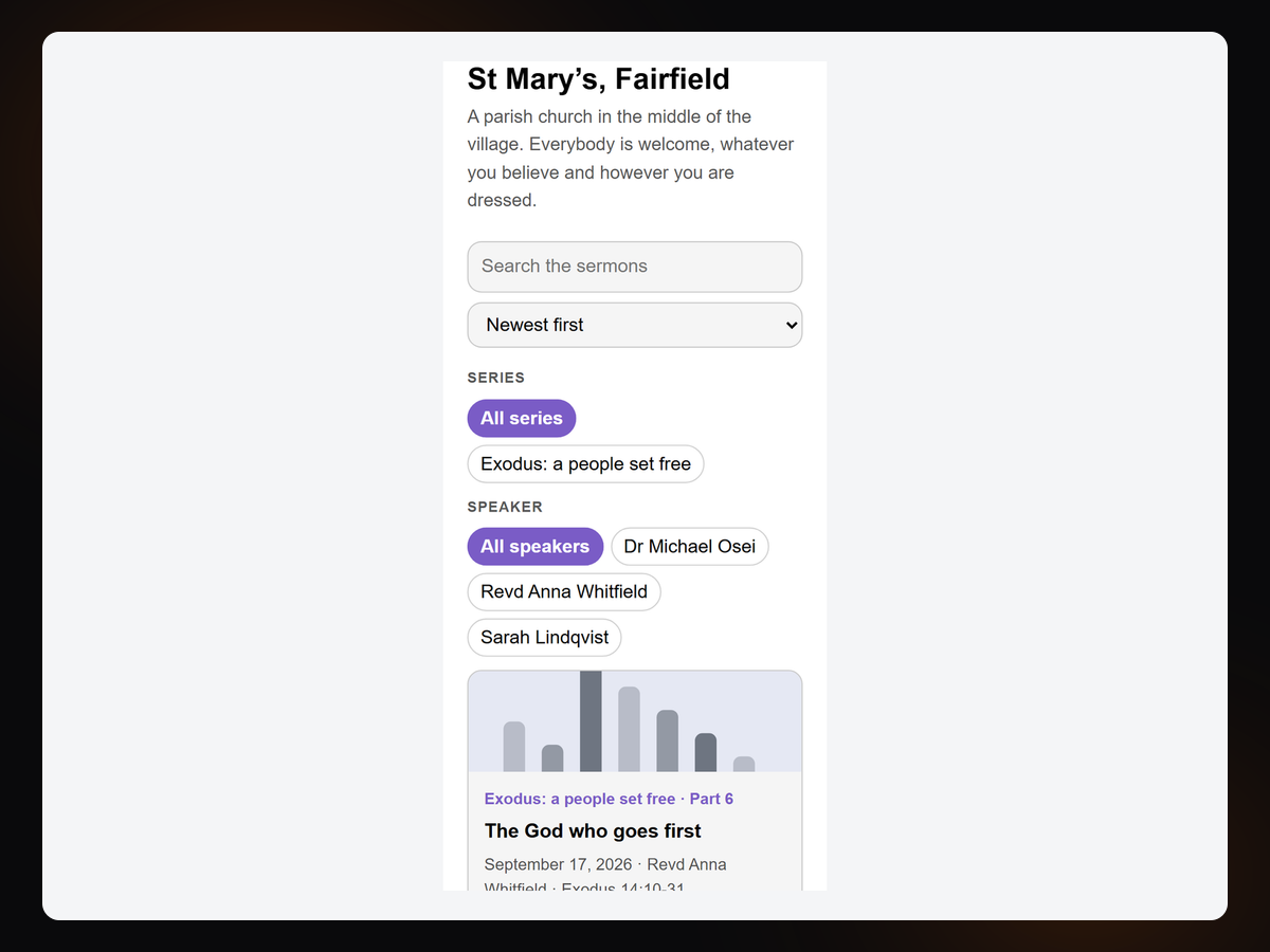 Service Times & Sermons screenshot 7