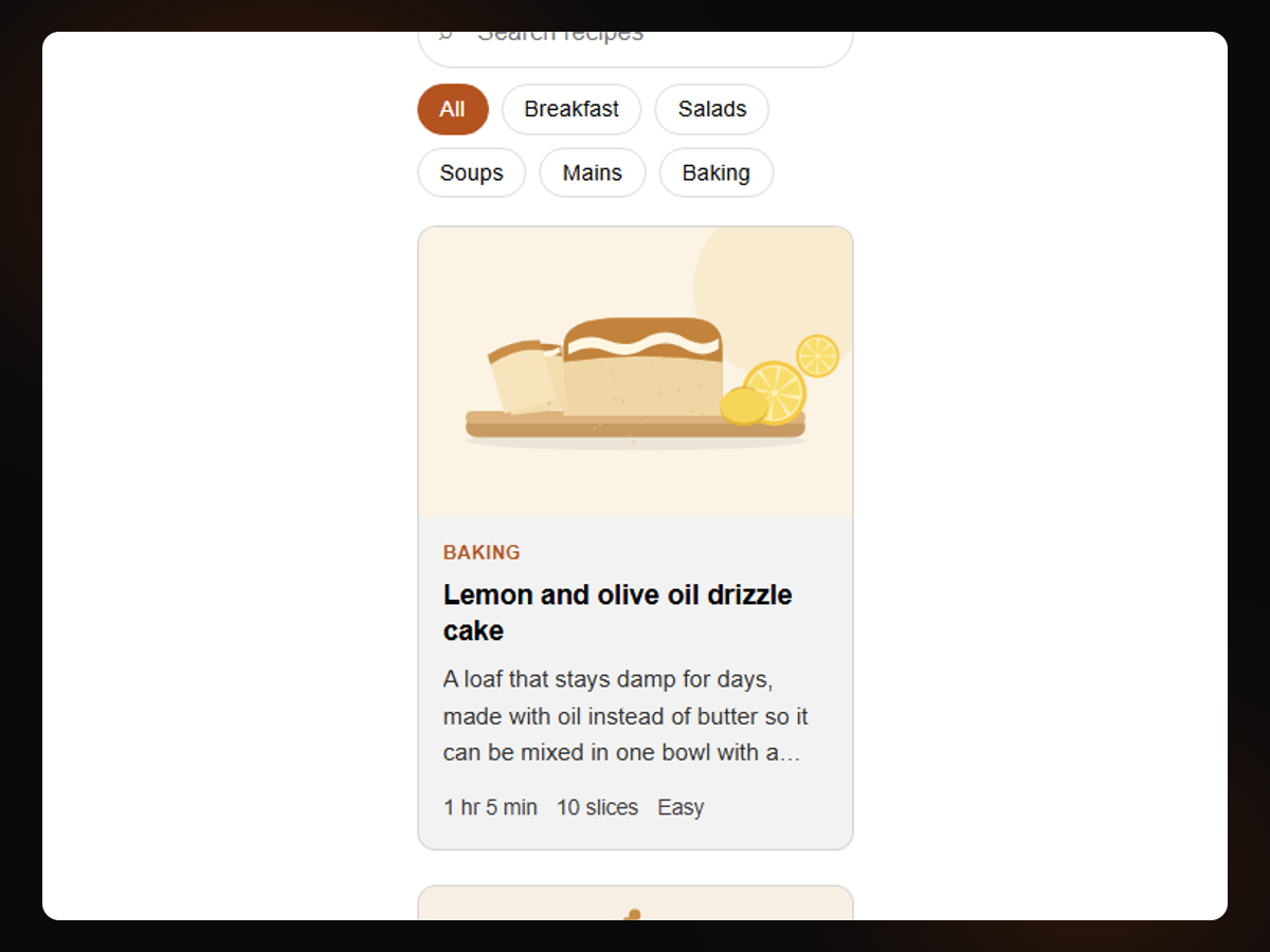 Recipe Cards & Cookbook screenshot 6