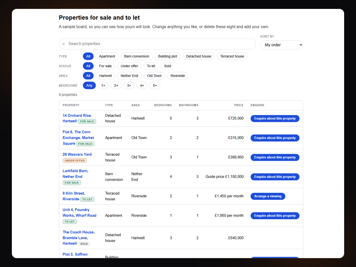 Real Estate Property Listings screenshot 6