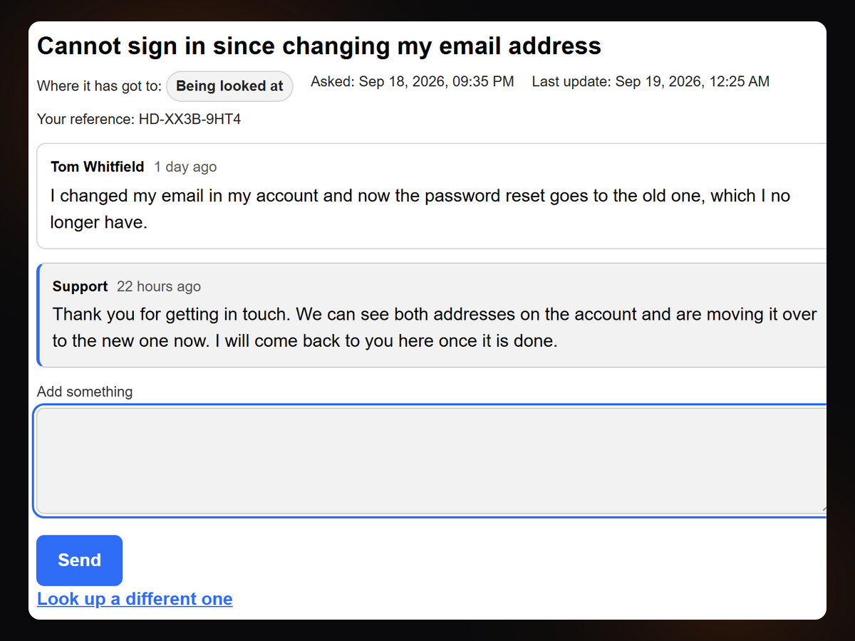 Help Desk & Support Tickets screenshot 4