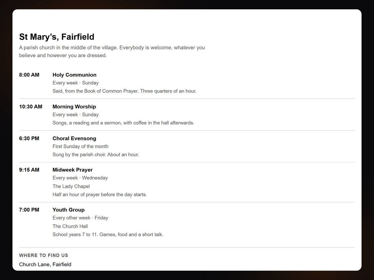 Service Times & Sermons screenshot 6