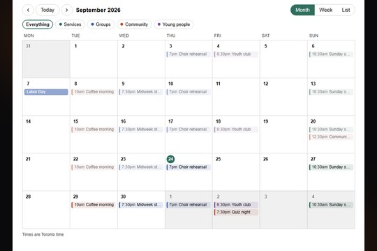 Events Calendar & Google Sync banner
