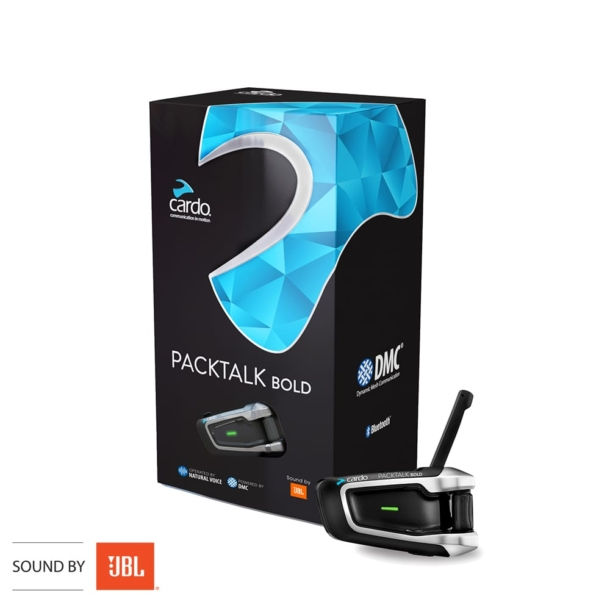 דיבורית בלוטוס לקסדה Cardo PACKTALK Bold JBL