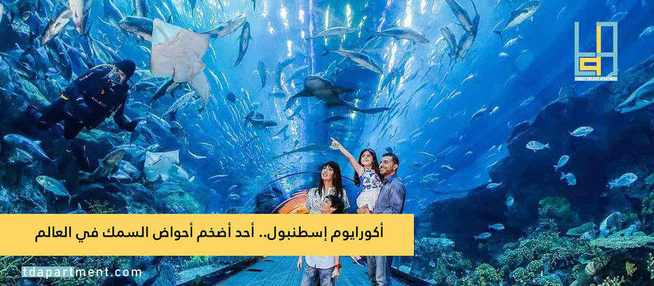 أكورايوم إسطنبول.. أحد أضخم أحواض السمك في العالم