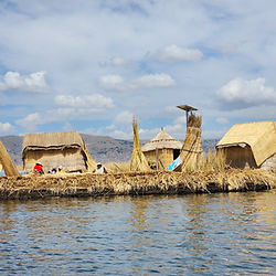 Uros Floating Islands and Taquile Island lake titicaca