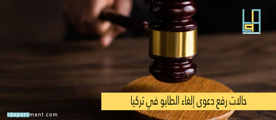 حالات رفع دعوى إلغاء الطابو في تركيا