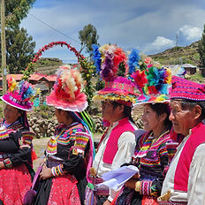 Uros Floating Islands and Taquile Island lake titicaca