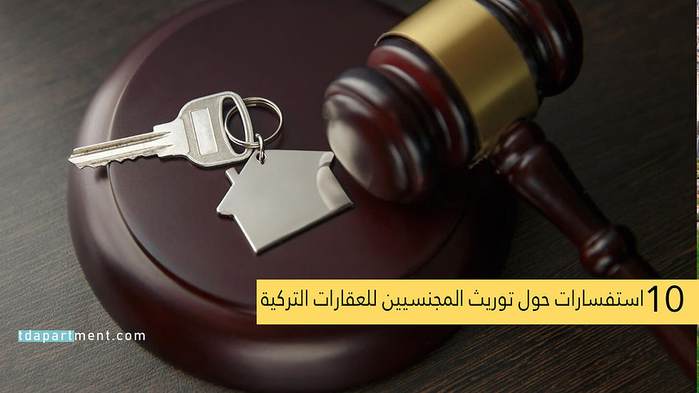 استفسارات حول توريق المجنسين للعقارات التركية