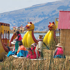 Uros Floating islands - Lake Titicaca