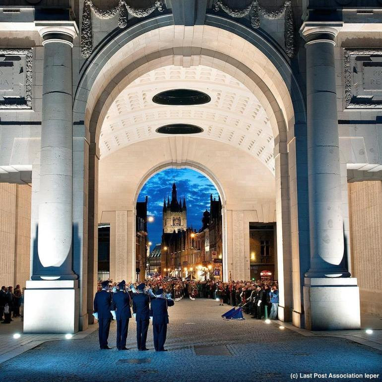 The Menin Gate Memorial, Ypres Belgium