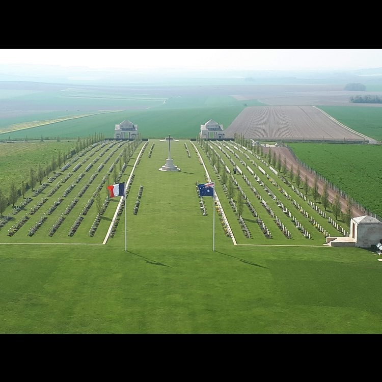 Villers-Bretonneux Military Cemetery, France
