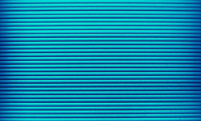 azul de la pared