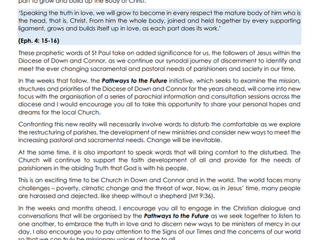 Pastoral Letter - Voices of Hope