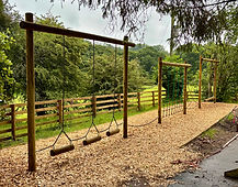 Trim trail adventure playground installed at Primary School in Devon | Piran Services