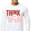 Thumbnail: Unisex Think Before You Speak - Comfort Fit Long-Sleeve Tee