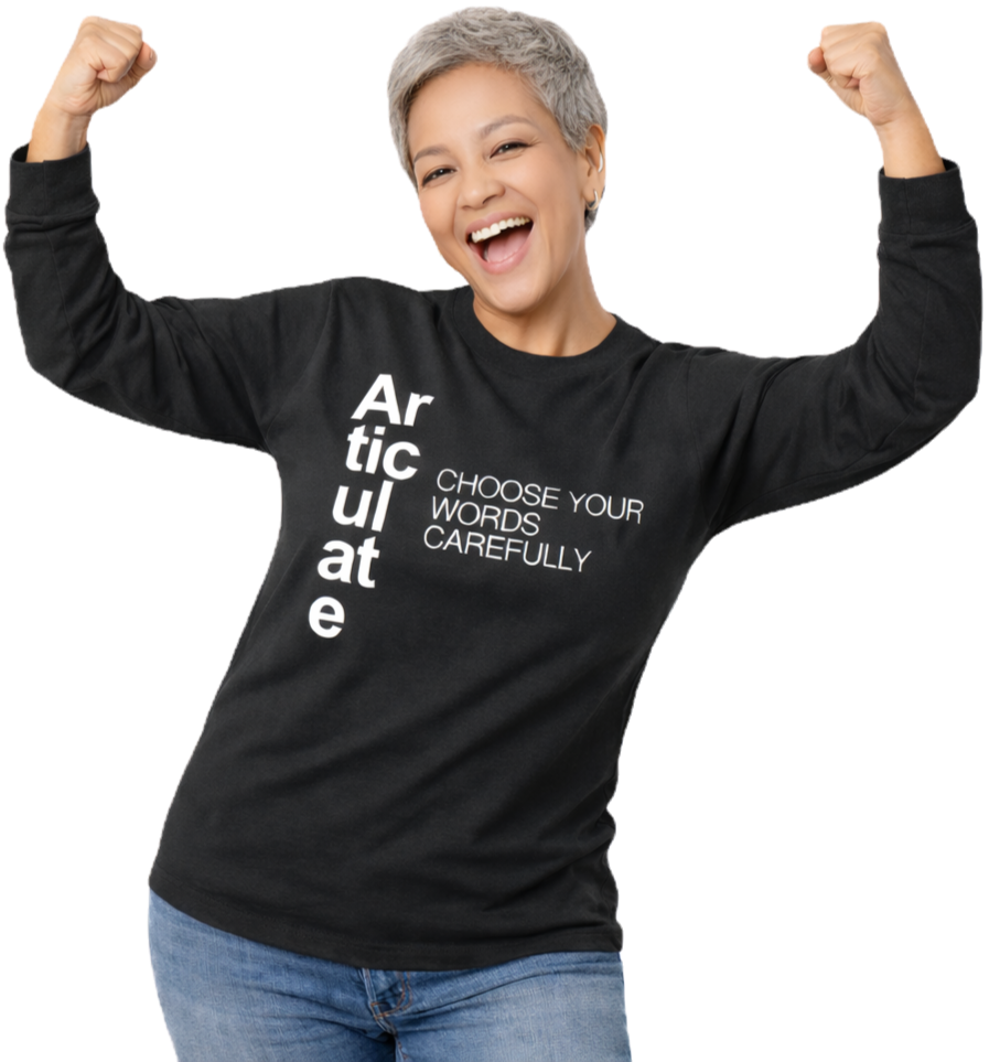 Thumbnail: Unisex Articulate - Comfort Fit Long-Sleeve Tee