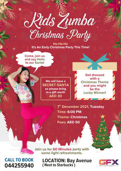 Kids Zumba Christmas Party 2021