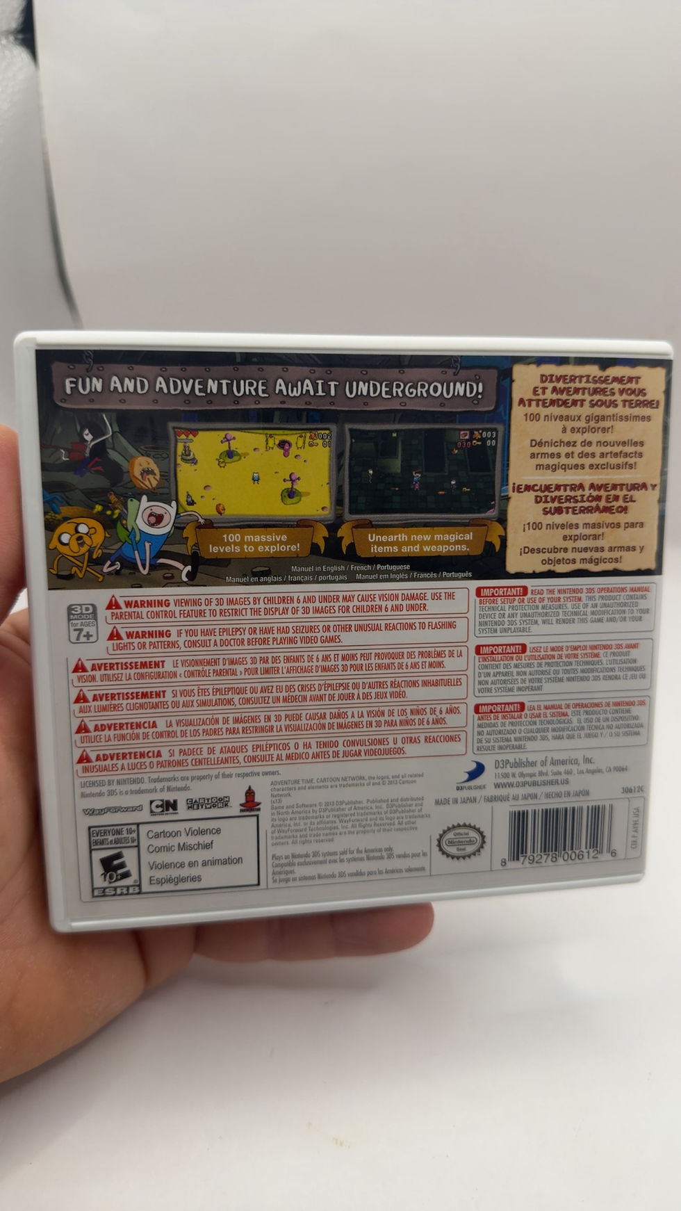 Thumbnail: Adventure Time Explore the Dungeon Because I Don’t Know (Nintendo 3DS)