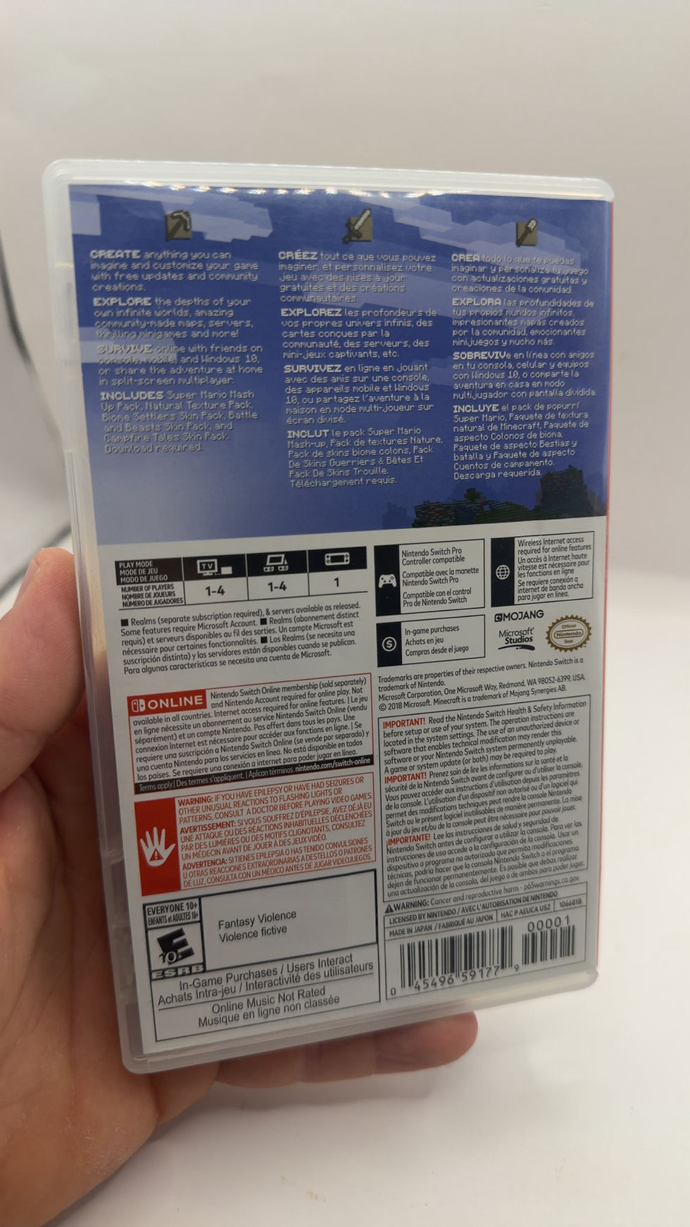 Thumbnail: Minecraft (Nintendo Switch)