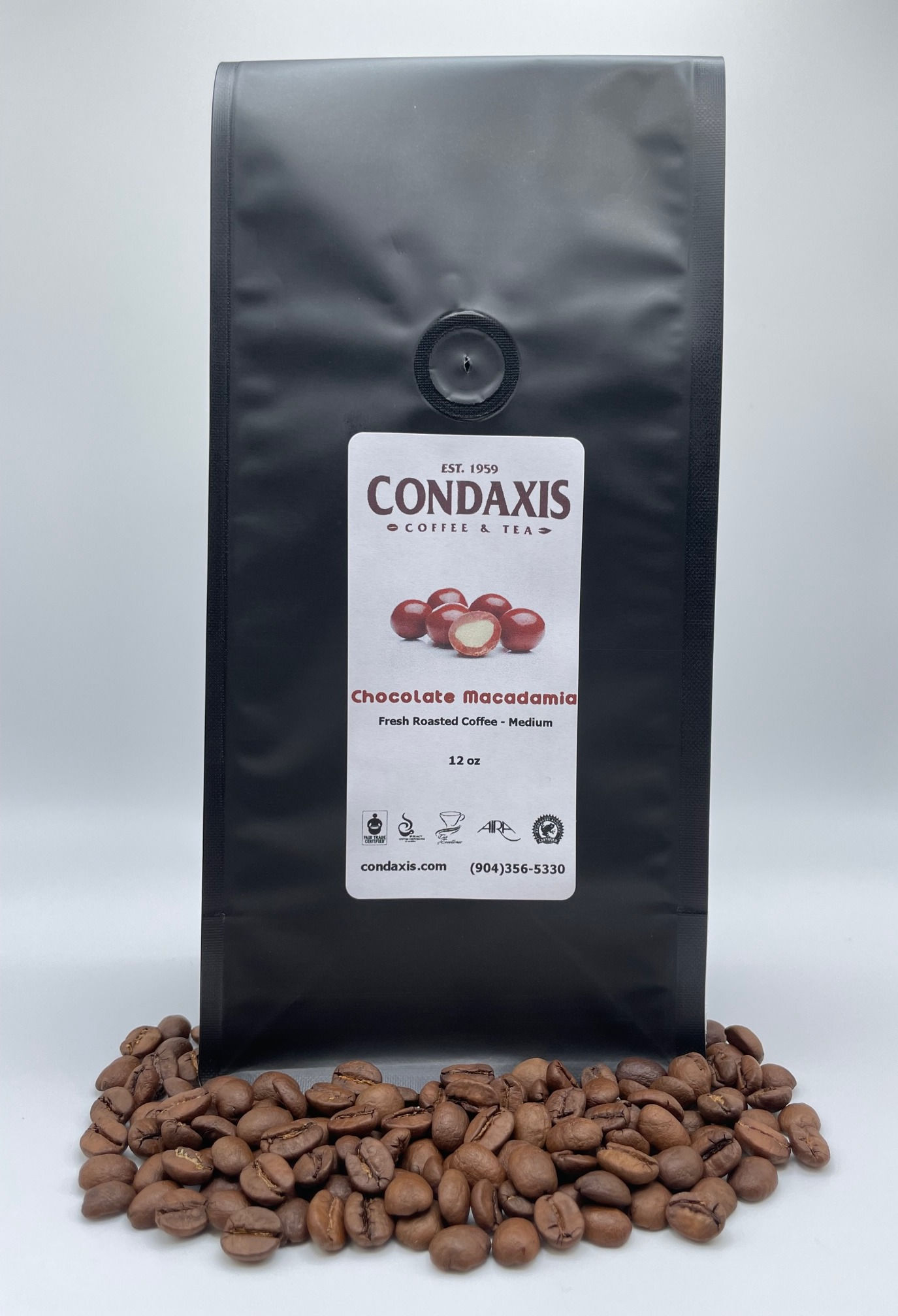 Condaixs Chocolate Macadamia Flavored Specialty Coffee