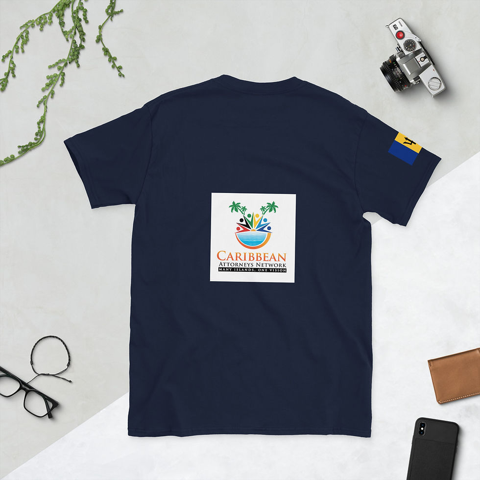 Thumbnail: Short-Sleeve Unisex T-Shirt - Barbados