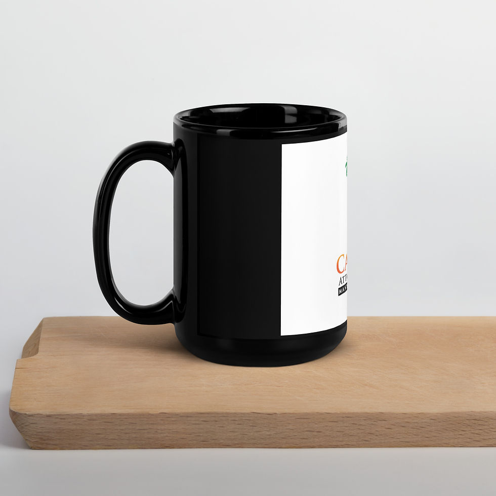 Thumbnail: Black Glossy Mug