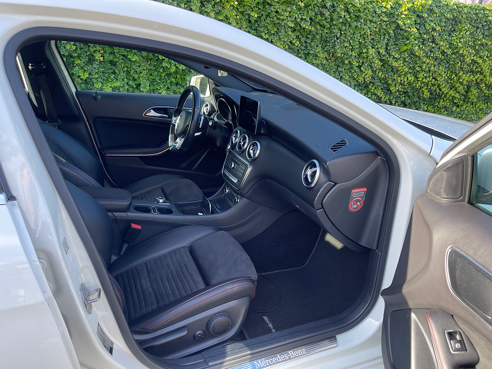 Thumbnail: Mercedes Benz A-Klasse180 AMG Blue EFF Automaat 7, Airco, Navi, NAP