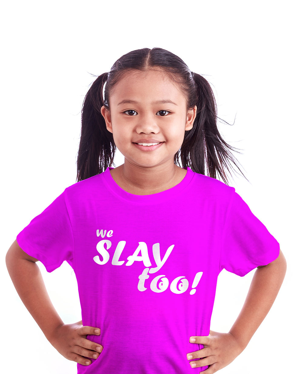 Thumbnail: We Slay Too! Girl's Printed Tee