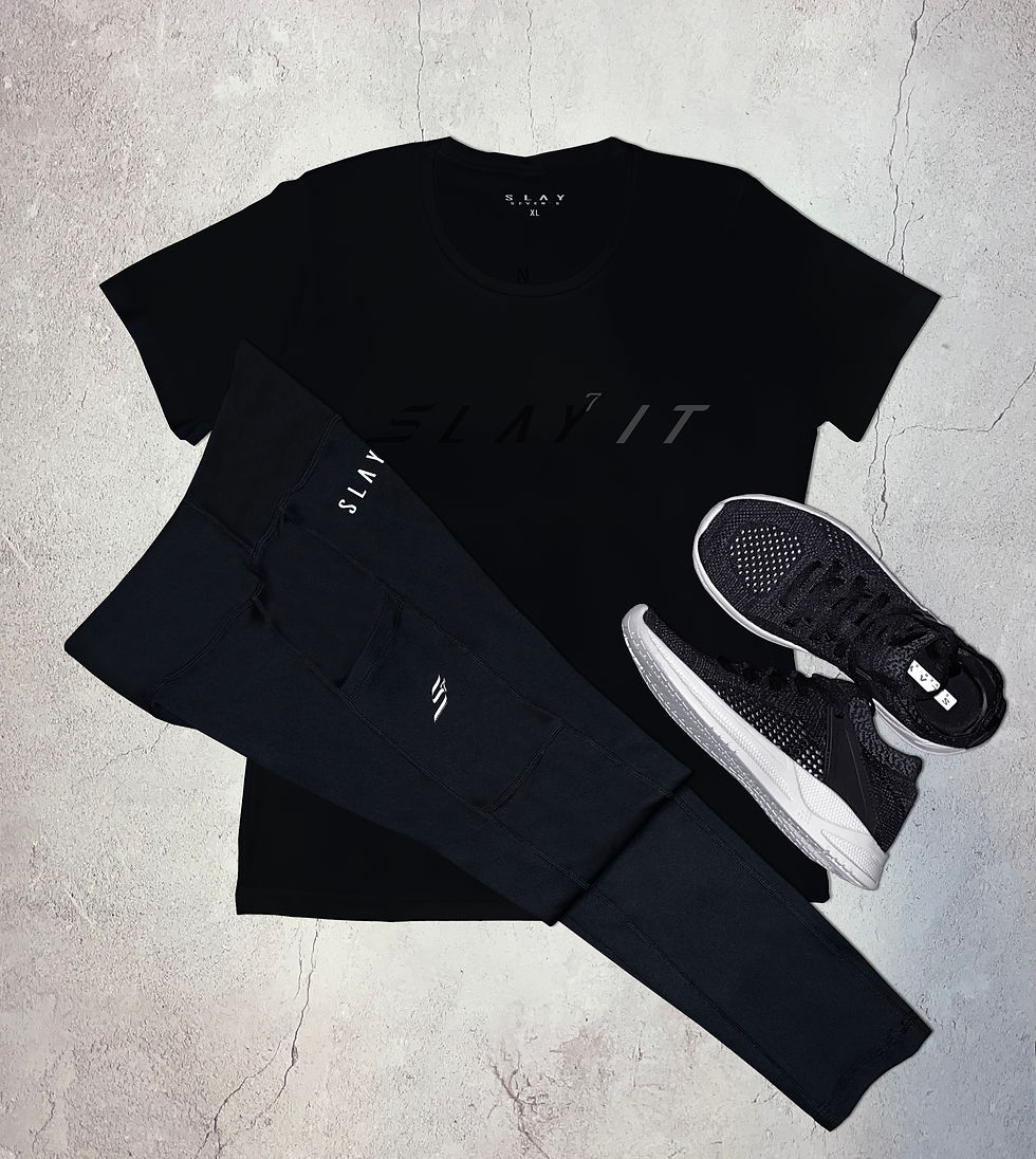 Thumbnail: Slay It Women's Printed Sports Tee