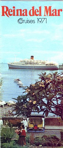 Cruising brochure for the Reina del Mar
