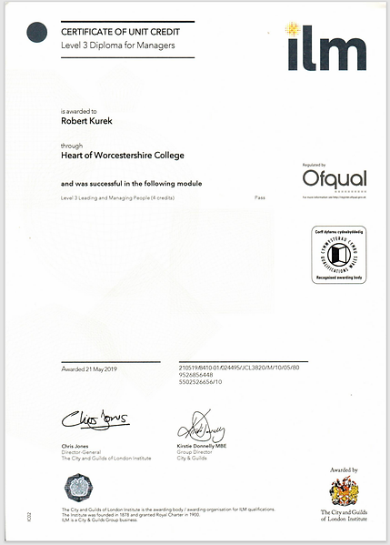Certificate 1