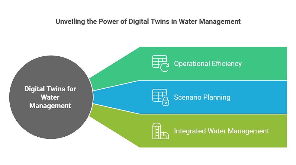Digital Twins for Water Management Infographics