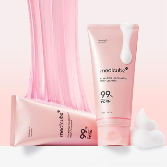 Thumbnail: Medicube PDRN Pink Niacinamide Whip Cleanser, 120g