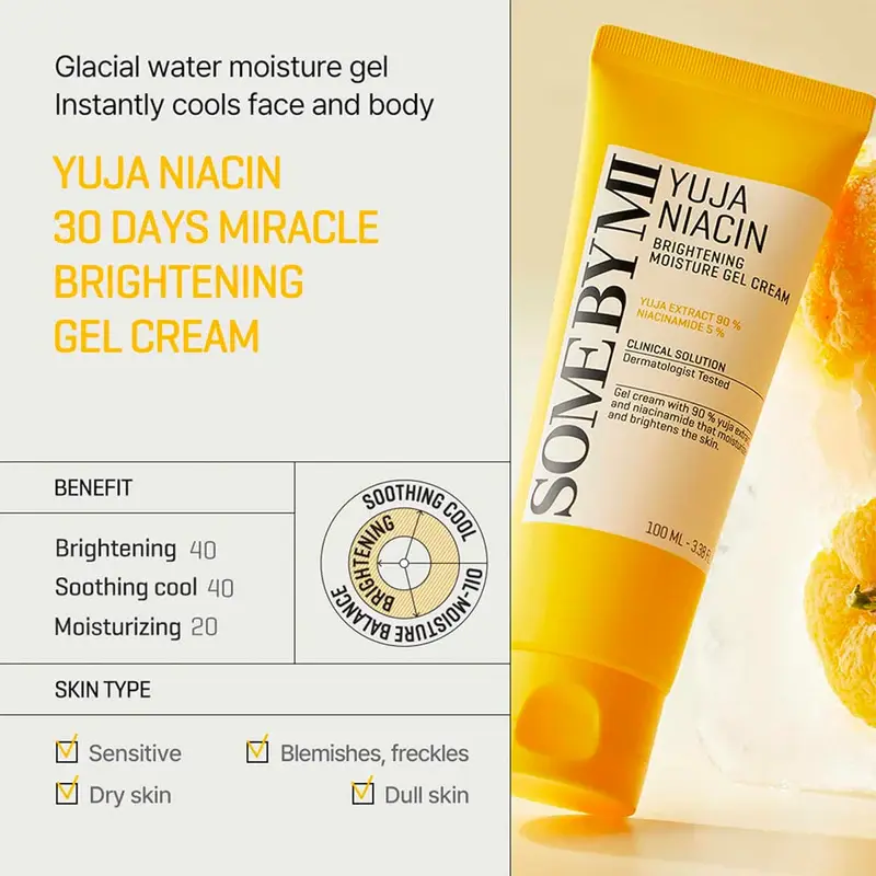 Миниатюра: Some By Mi Yuja Niacin Brightening Moisture Gel, 100 ml