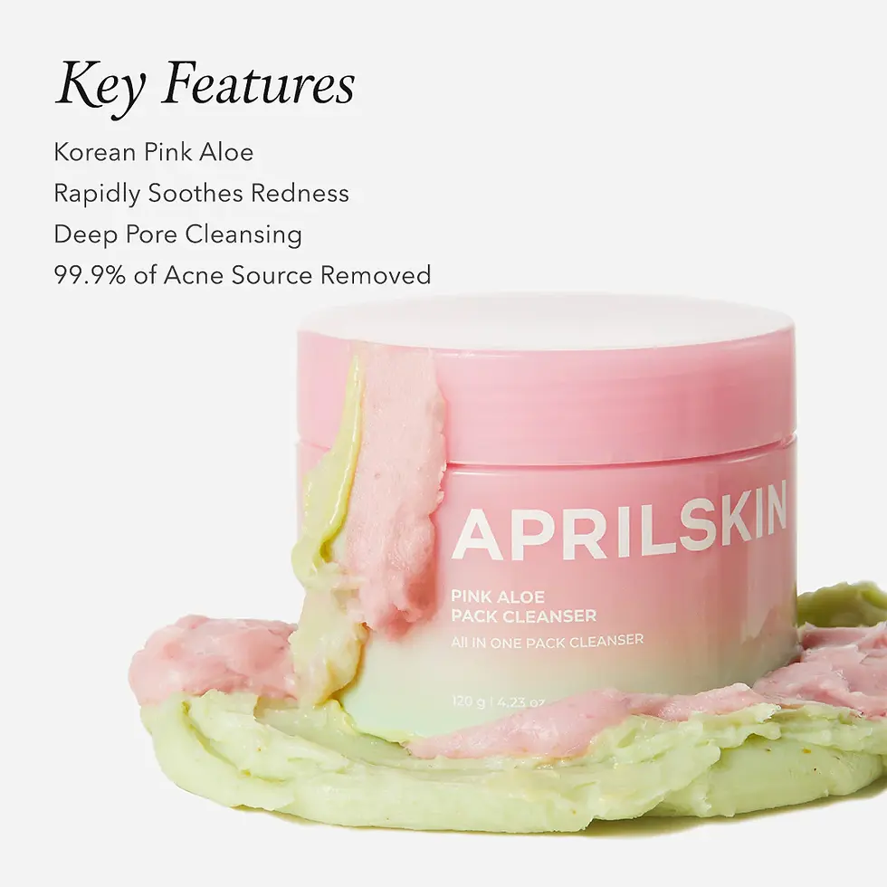 Thumbnail: APRILSKIN Pink Aloe Pack Cleanser 120g